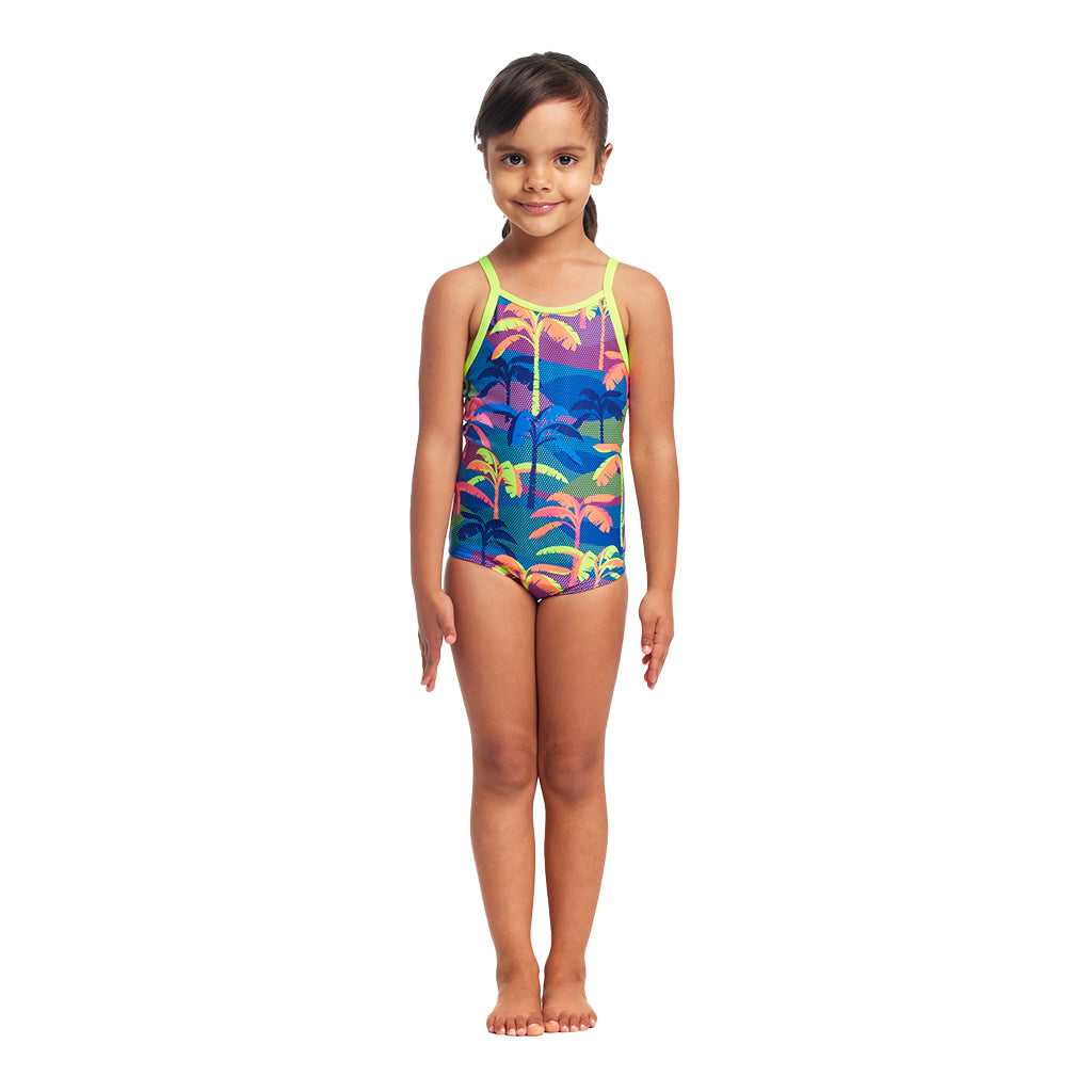 Funkita Palm A Lot Toddler Girls One Piece Swimsuit