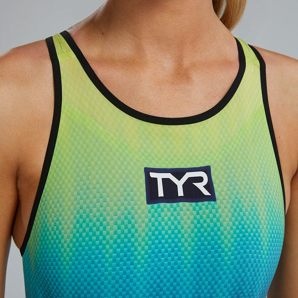 TYR Venzo™ Open Back - Influx Lime