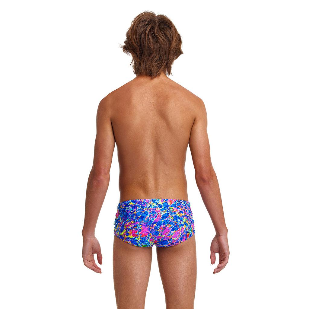 Funky Trunks Boys Sidewinder Trunks Oiled Up