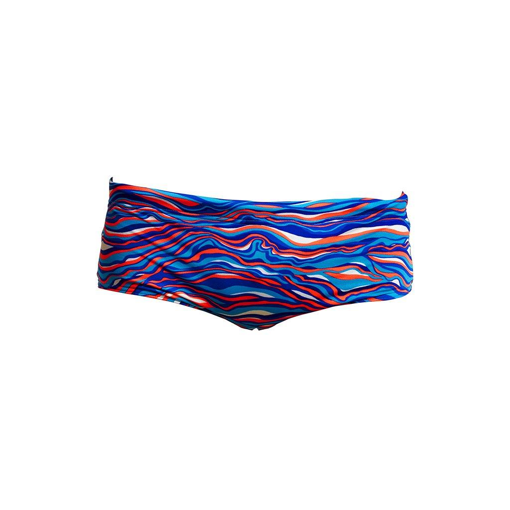 Funky Trunks Boys Eco Sidewinder Blow Wave - Aqua Shop