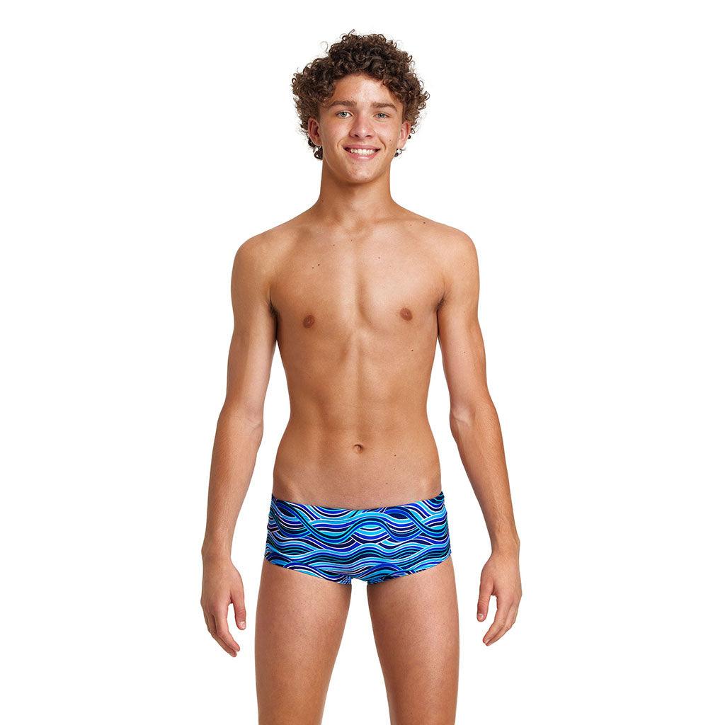 Funky Trunks Boys Sidewinder Trunks So Swell - Aqua Shop