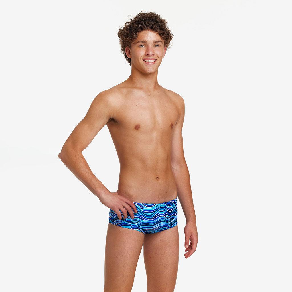 Funky Trunks Boys Sidewinder Trunks So Swell - Aqua Shop