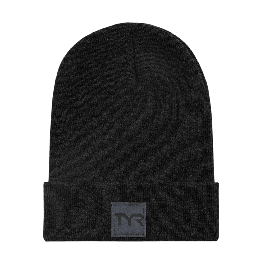 TYR Cuffed Knit Beanie - Aqua Shop