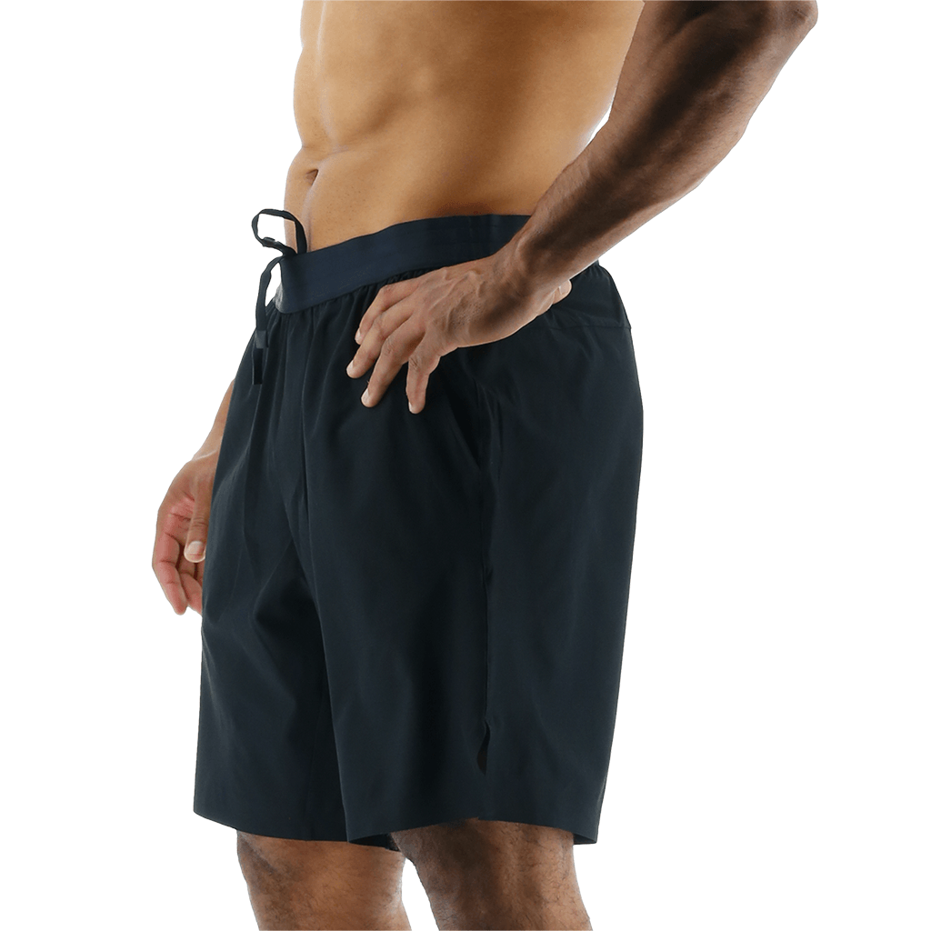 TYR GYM Mens Unbroken Lined 7" Black Short - Aqua Shop