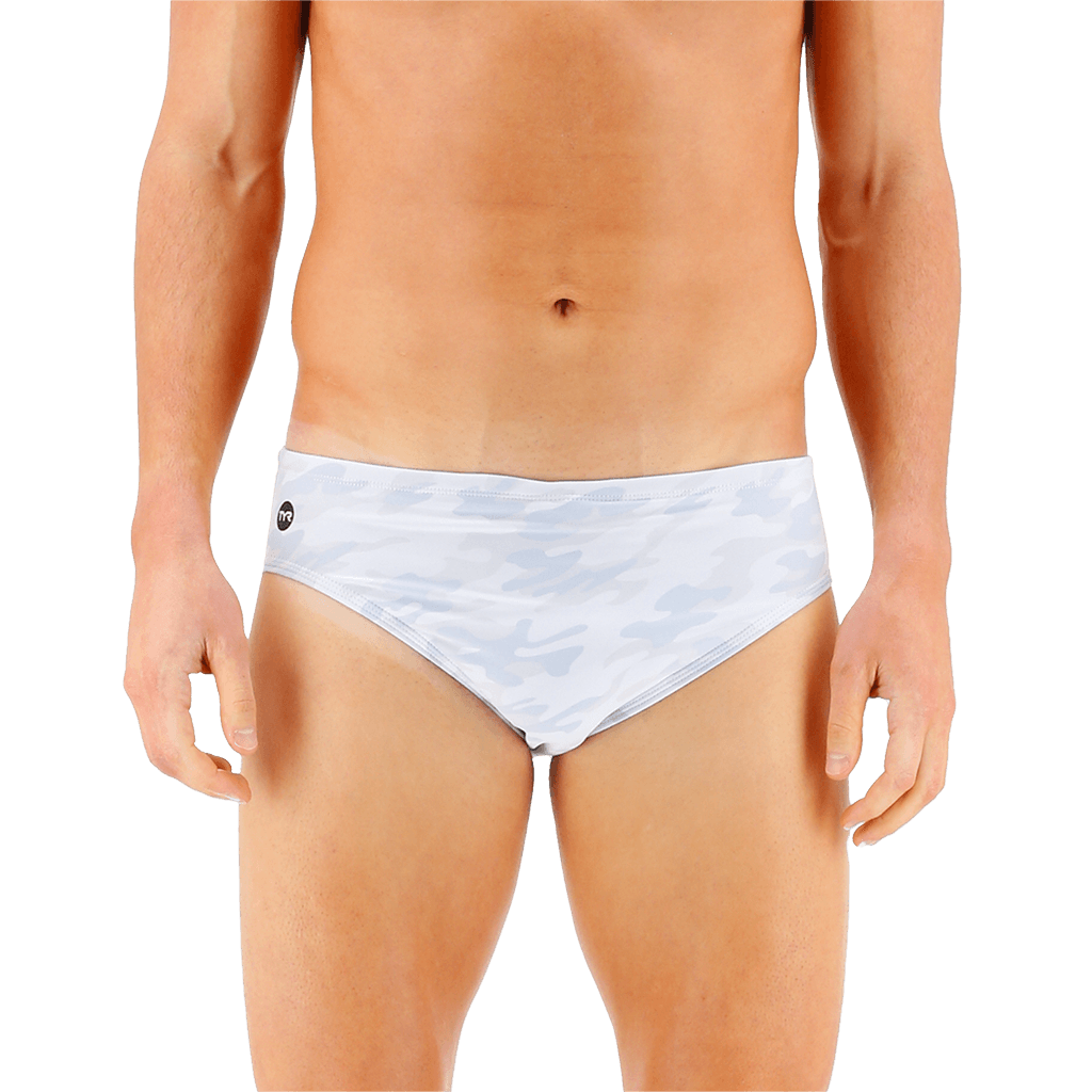 TYR Male Whiteout Camo Racer - Aqua Shop