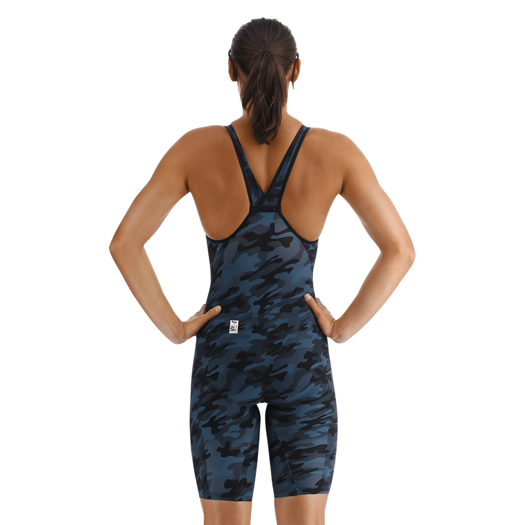 TYR Venzo Camo Deep Teal Closed Back Race Suit - Aqua Shop