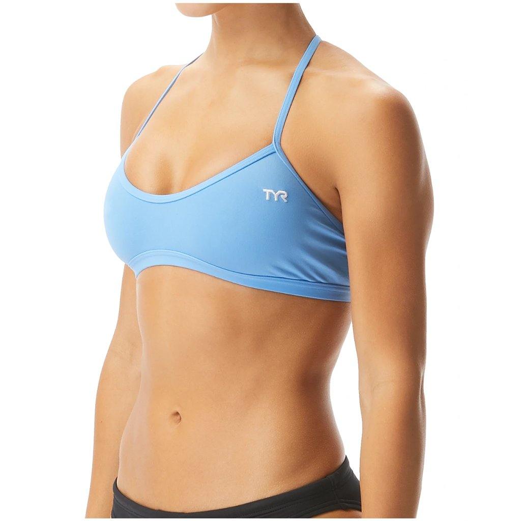 TYR Light Blue Trinity Top - Aqua Shop