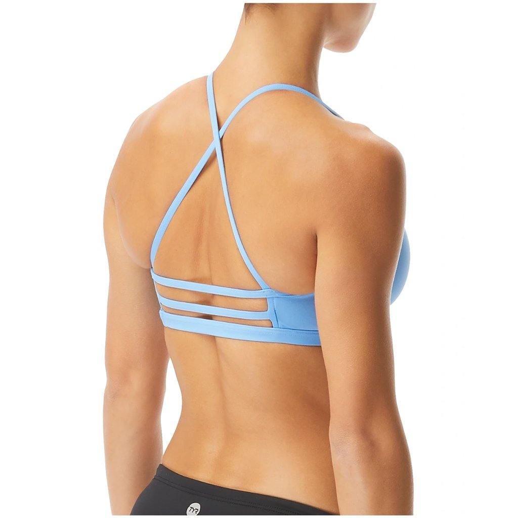 TYR Light Blue Trinity Top - Aqua Shop