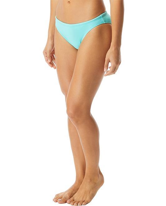 TYR Solid Seafoam Bikini Bottom - Aqua Shop