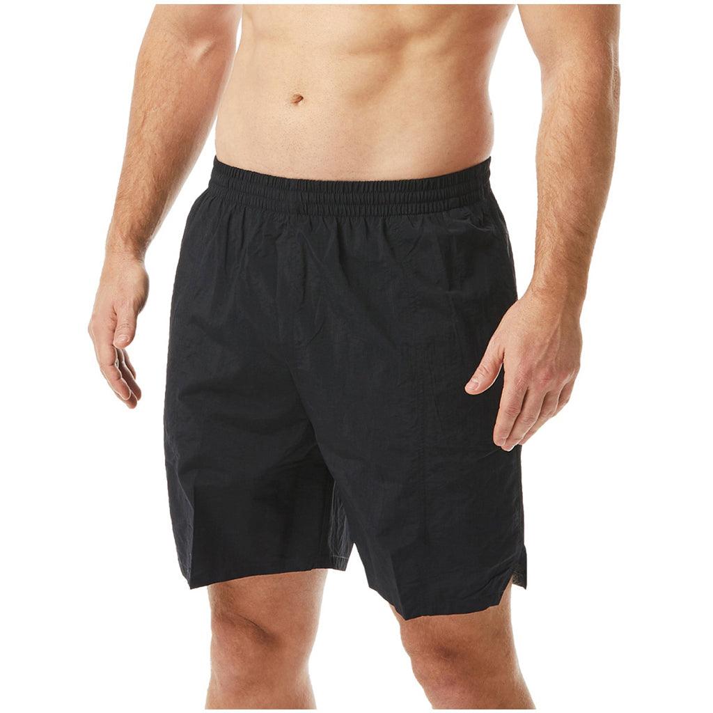TYR Mens Black Classic Deck Short - Aqua Shop