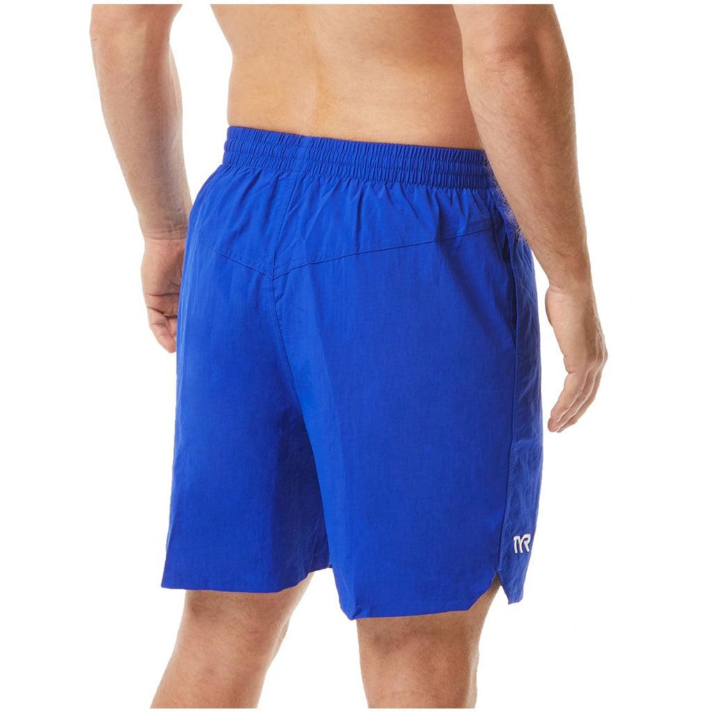 TYR Mens Royal Classic Deck Short - Aqua Shop