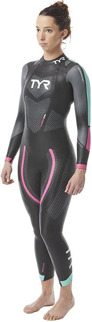 TYR Womens Hurricane Wetsuit Cat 5 - Aqua Shop