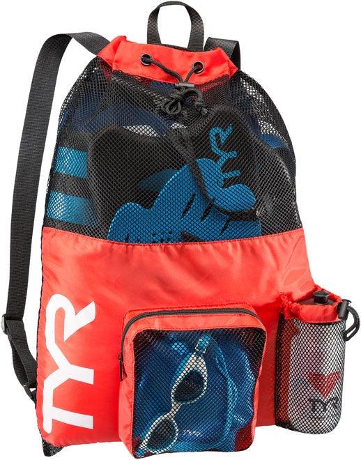 TYR Big Mesh Mummy Back Pack - Aqua Shop