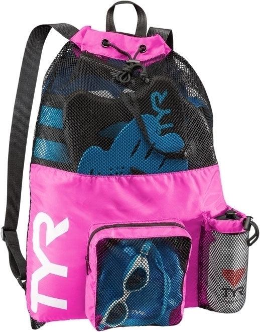 TYR Big Mesh Mummy Back Pack - Aqua Shop