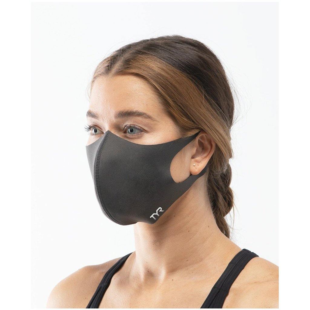 Small Logo TYR Face Mask - Aqua Shop