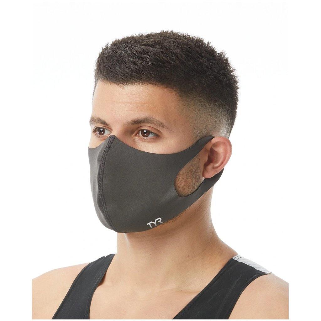 Small Logo TYR Face Mask - Aqua Shop
