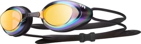 TYR BlackHawk Racing Mirrored Goggle - Aqua Shop