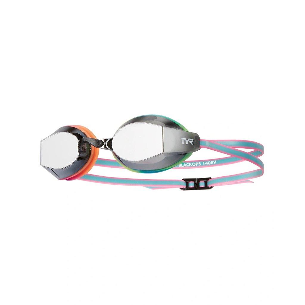 TYR Blackops 140EV Racing Mirrored Adult Goggles - Aqua Shop 