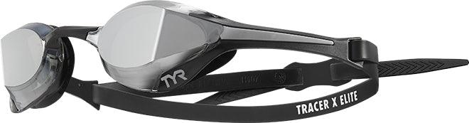 TYR Tracer-X Elite Mirrored Racing Goggles - Aqua Shop