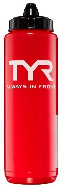 TYR Water Bottle Red - Aqua Shop