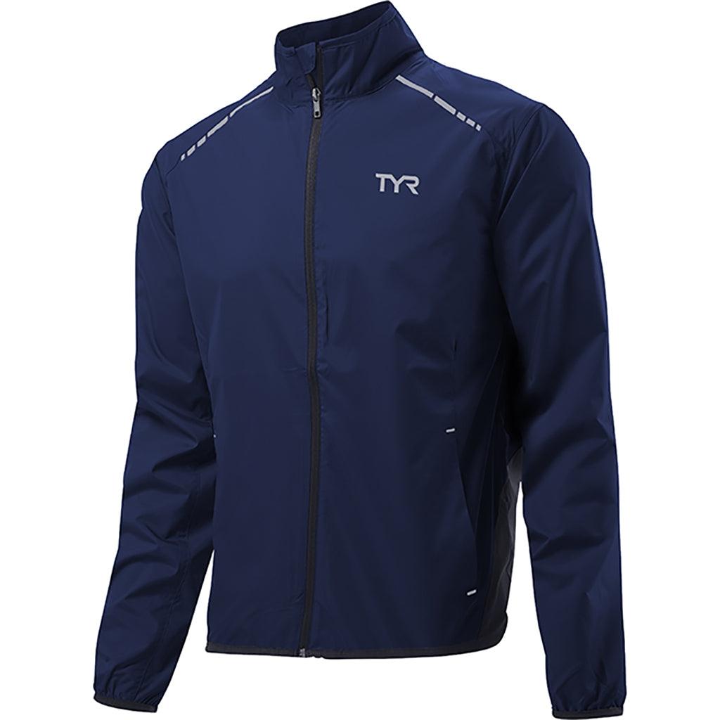 TYR Mens Alliance Windbreaker - Aqua Shop