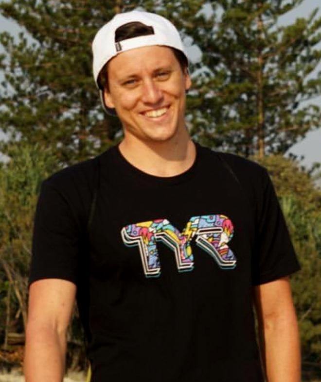 TYR Flat Brim Aus Trucker Hat - Aqua Shop