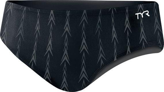 TYR Fusion 2 Black Racer Brief - Aqua Shop