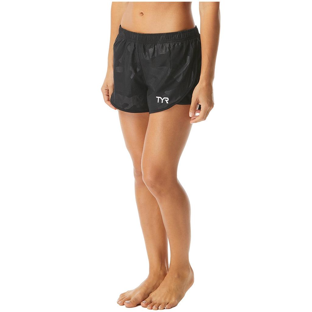 TYR Womens Podium Short - Aqua Shop