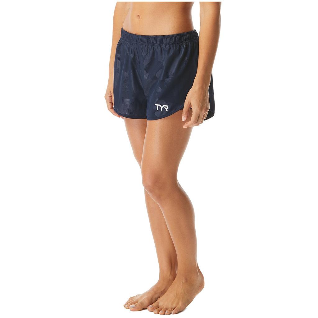TYR Womens Podium Short - Aqua Shop