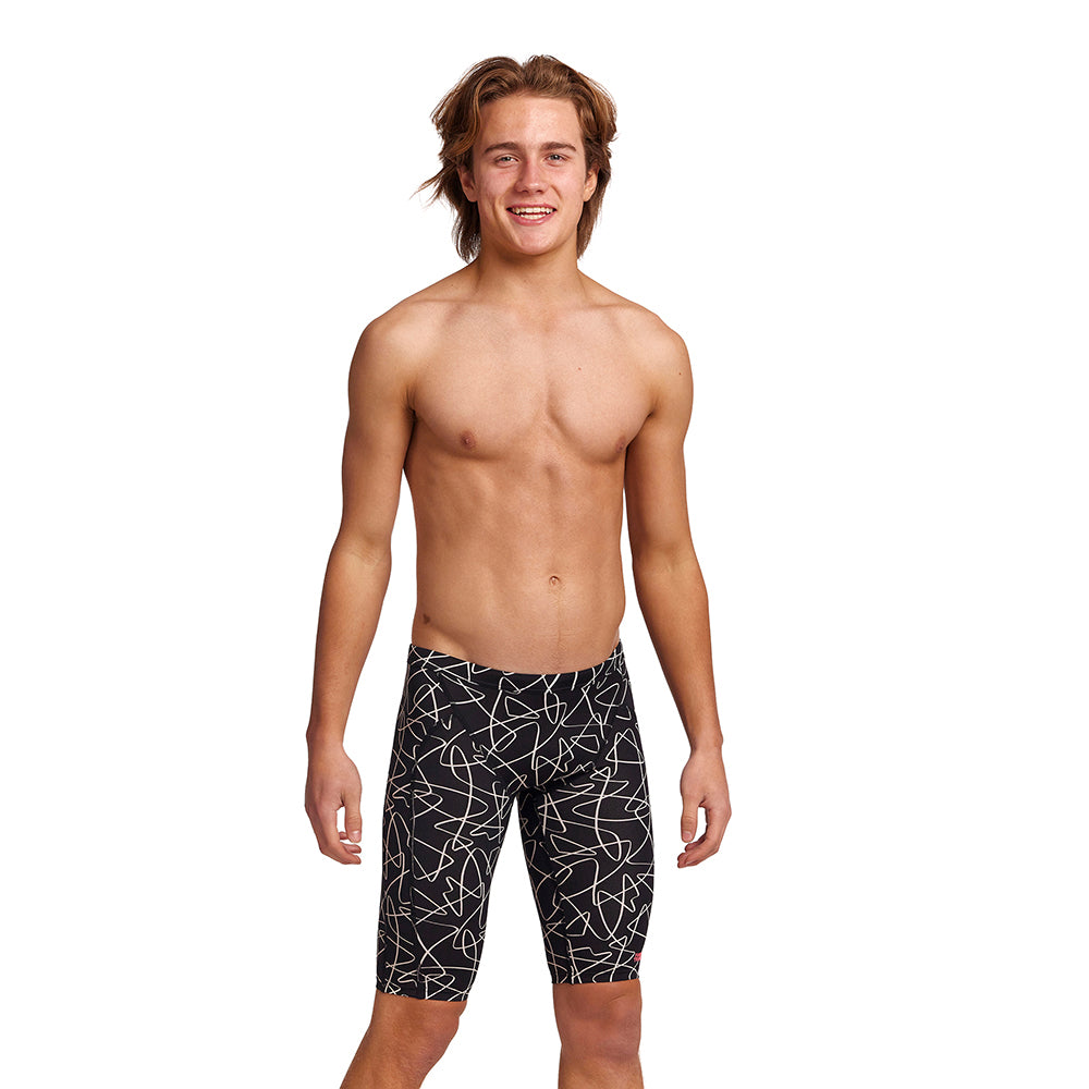 Funky Trunks Texta Mess Boys Training Jammers