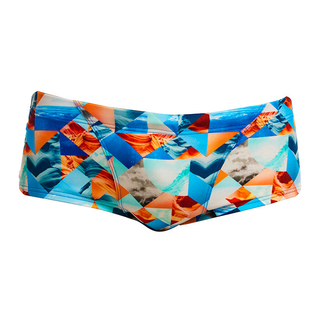 Funky Trunks Smashed Wave Mens Classic Trunks