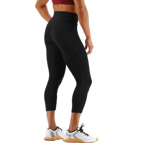 TYR GYM Women's Black High Rise 3/4 Leggings @ $109.00