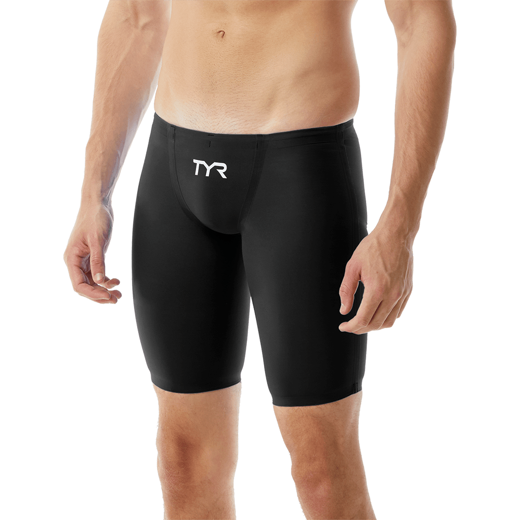 TYR Male Black Invictus Jammer Race Suit - Aqua Shop 