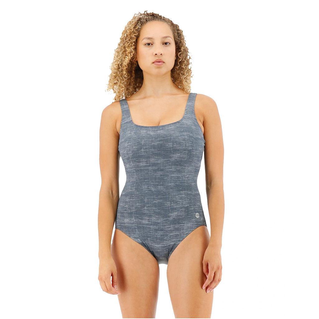 TYR Women’s Sandblasted Scoop Neck Controlfit Swimsuit - Aqua Shop 