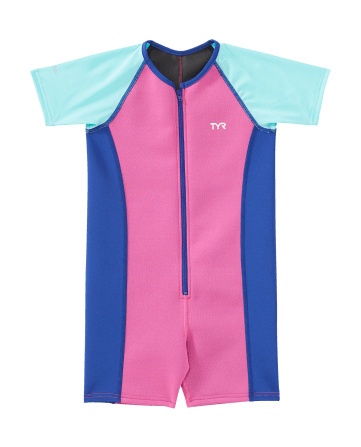 TYR Girls Solid Thermal Suit - Aqua Shop 