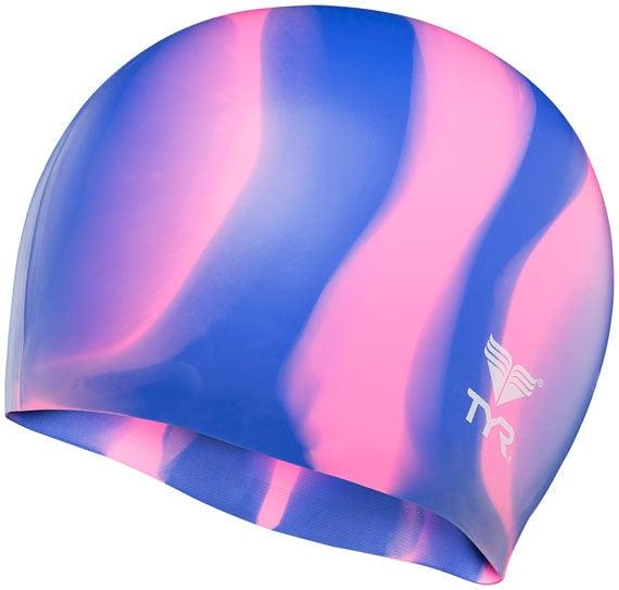 TYR Silicone Swim Cap - Multi-Color