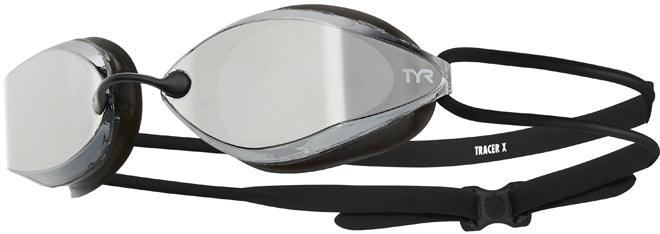 TYR Tracer X Racing Mirrored Goggles - Aqua Shop 