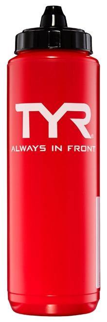 TYR Water Bottle Red - Aqua Shop 
