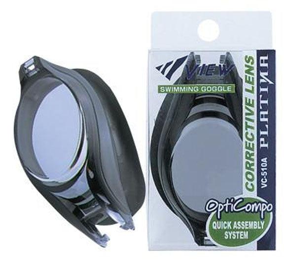Prescription Goggles - View Optical Tabata Platina Swipe Lens - Aqua Shop 
